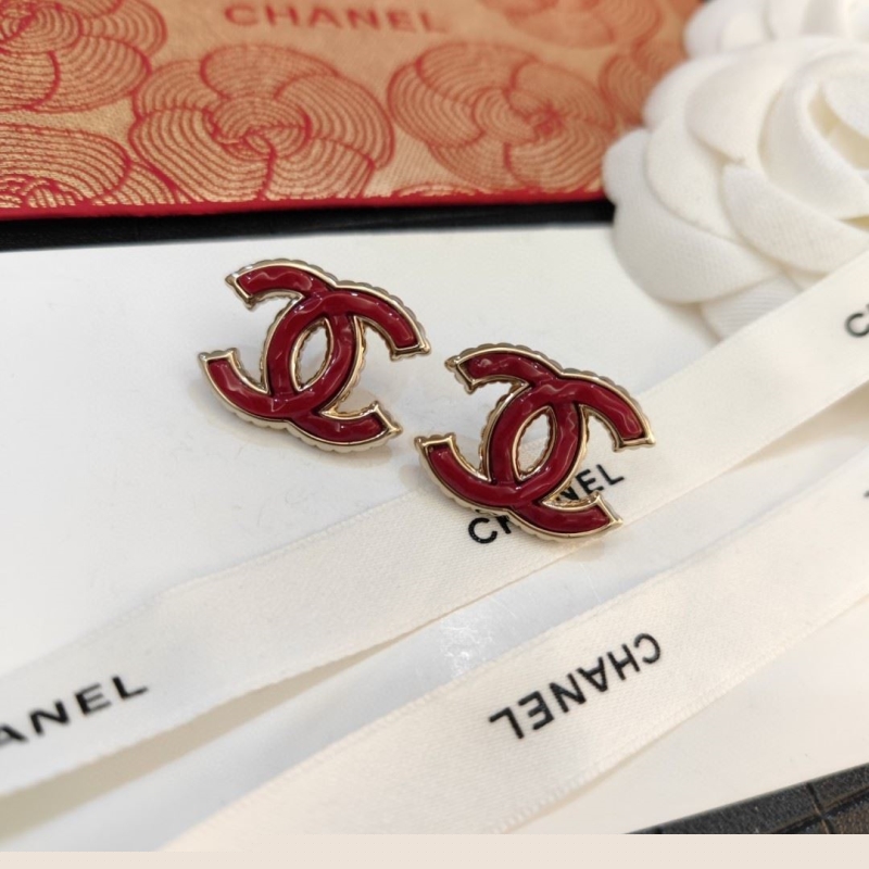 Ch*el earrings